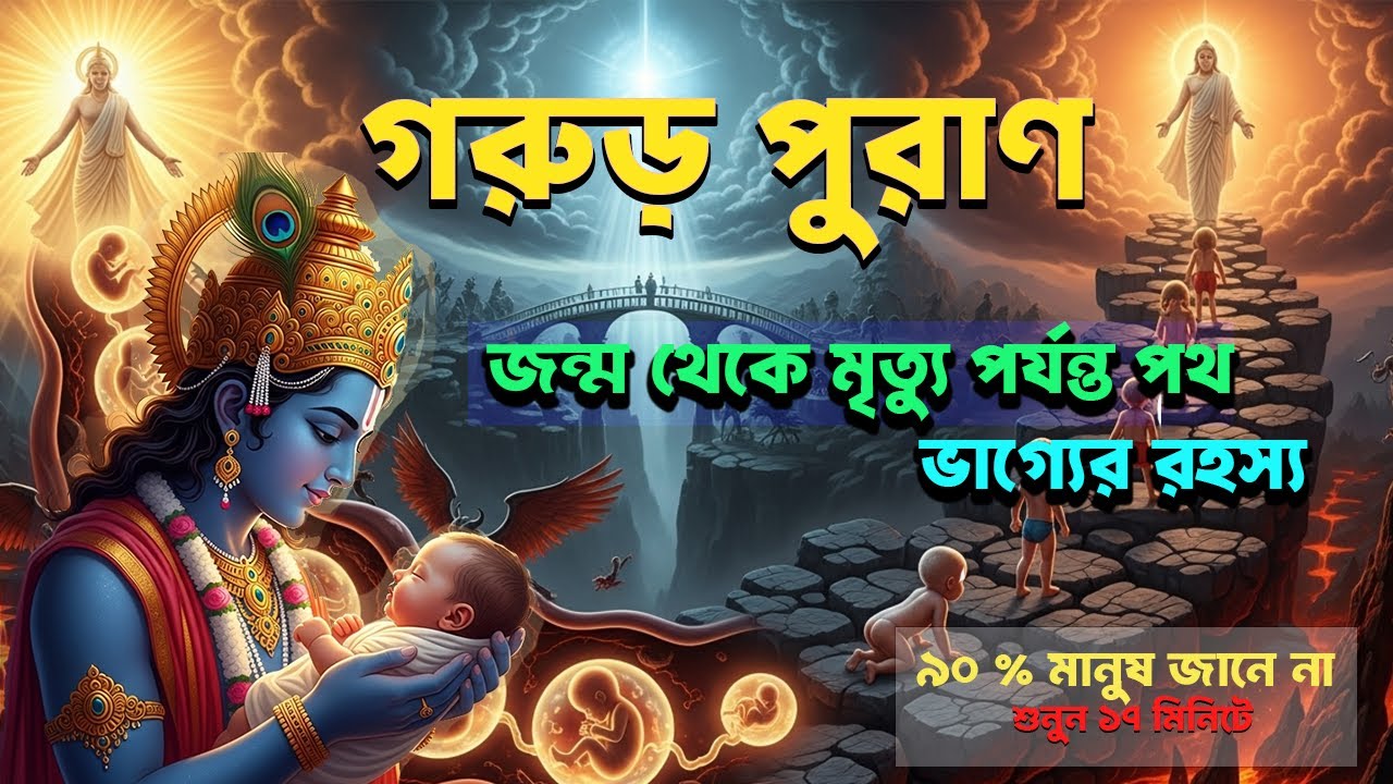 "গরুড় পুরাণে শ্রীকৃষ্ণের উপদেশ: কি ভাগ্য আগেই লেখা থাকে? আমাদের কর্মই কি ভাগ্য বদলে দেয়?"