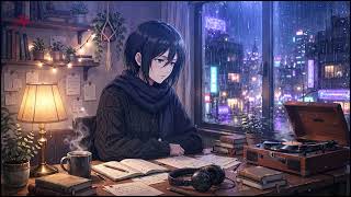 Rainy Night Lofi 🌧️ | Mikasa Ackerman – Melancholic Anime Lofi Beats screenshot 2
