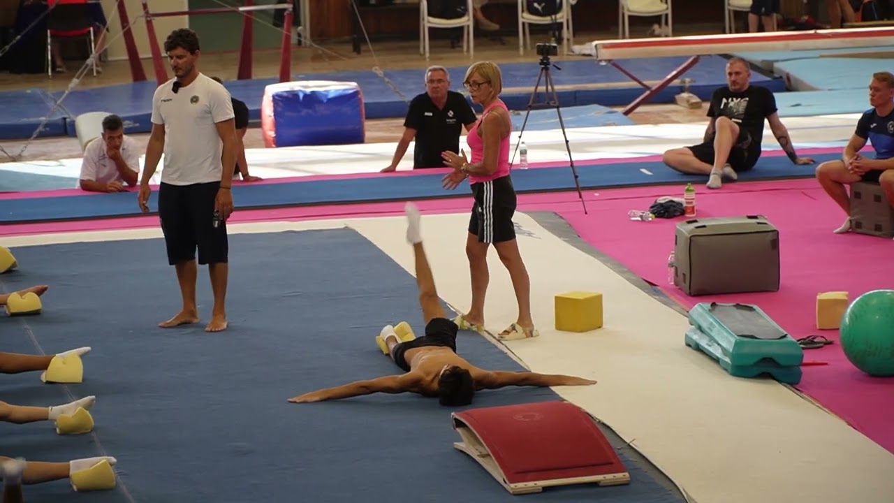 EG MAG JUNIOR TRAINING CAMP THESSALONIKI 2025 -  CHOREOGRAPHY LEG SWINGS