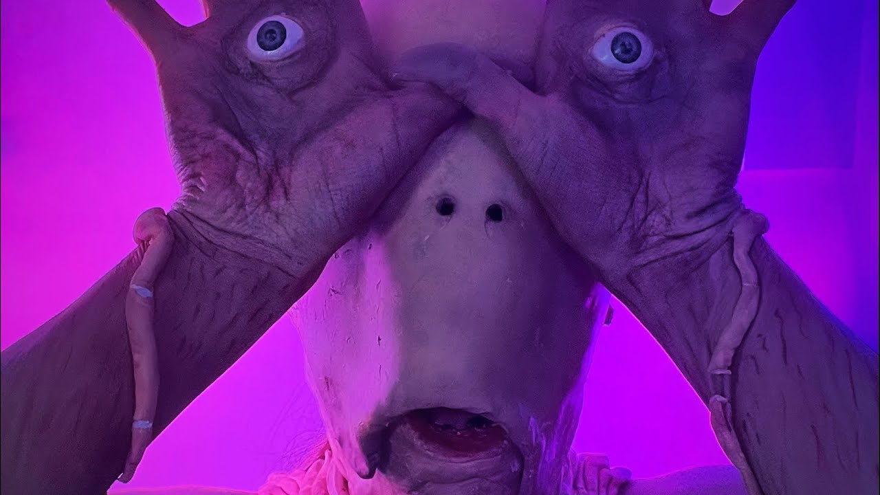 Pale Man from Pans Labyrinth sfx makeup tutorial for 