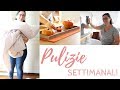 PULIZIE SETTIMANALI | in collaborazione con GIOTTO MAGIC