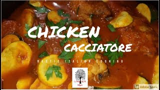Chicken Cacciatore with a Creamy Tomato Sauce That Tastes Like Italy
