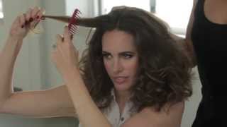 How-To: Retro, 70's Curls at the Jenny Packham Fashion Week Show 2013 | TRESemmé Style Setters
