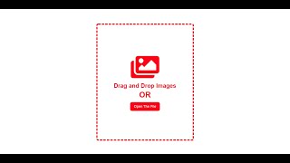 Drag and Drop | Browse Files | Using HTML, CSS and JavaScript