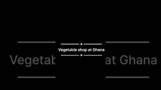 Market Day in Ghana! 🍅 #shortsfeed #travelvlog #ghanavlog #indian #travelvlog #fruit #mango #food