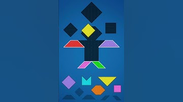 🧩Tangram Puzzle Challenge!🧩[048] #puzzle #TangramChallenge #tangram #brainteaser #braintestsolution