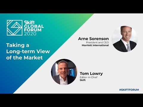 Marriott CEO Arne Sorenson at Skift Global Forum 2020