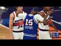 Nba 2K20 All Time Sacramento Kings Vs All Time Phoenix Suns Quarter 1 Part 2 