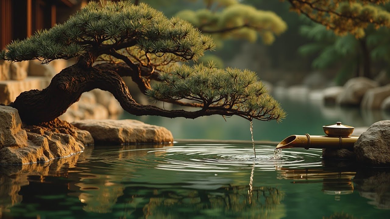 Japanese Zen Garden Sounds | Безмятежная музыка для медитации и внутреннего покоя