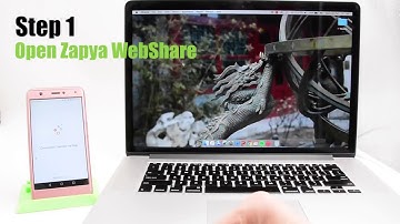How to Transfer Files on Zapya WebShare