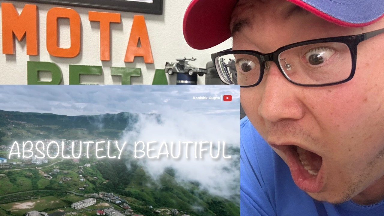 👉 India’s Wettest Village Shocked Me 🇮🇳🌧️ | American Reaction