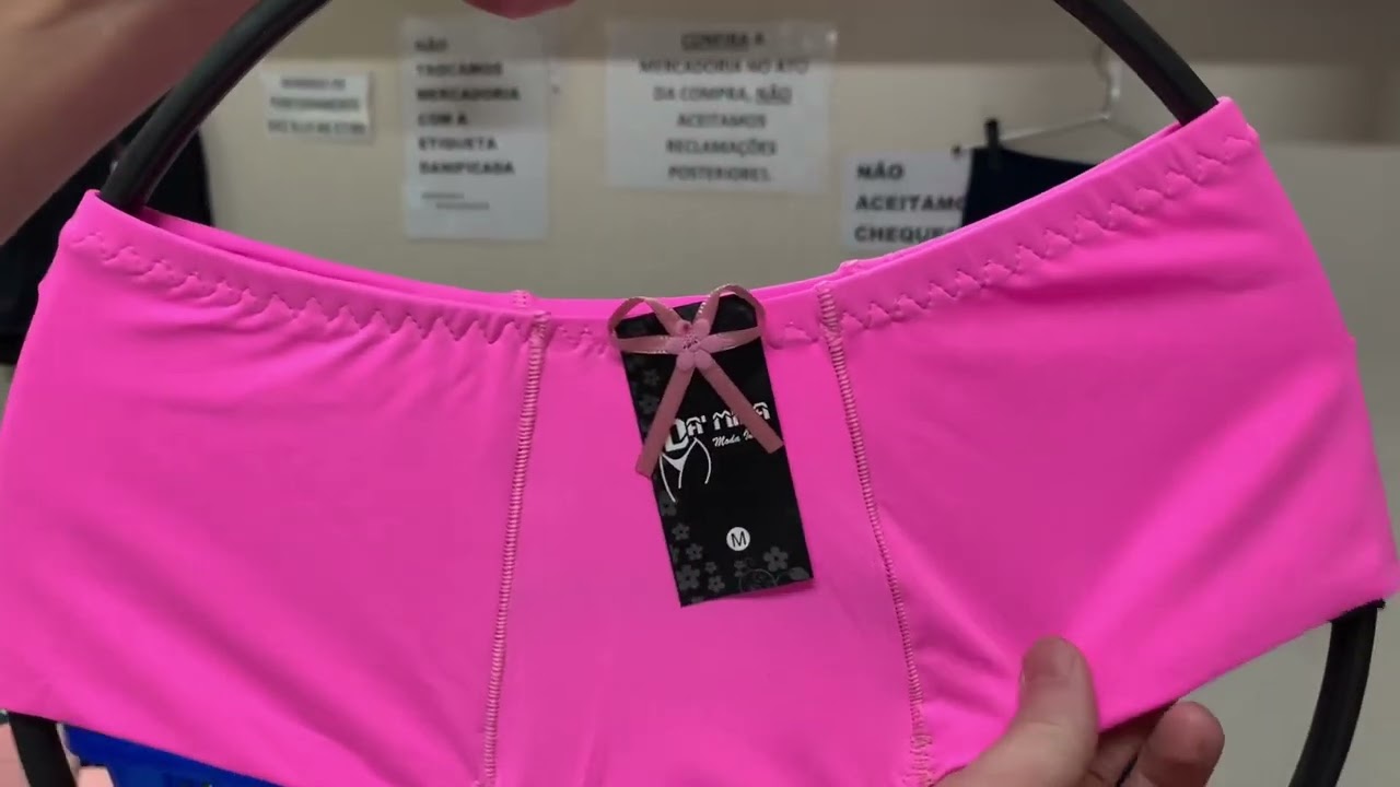 Peças de qualidade de fabricação própria da Da’Mina Moda Íntima