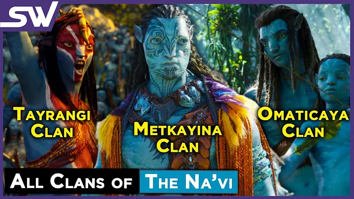 Esplora i 15 Clan di Pandora in Avatar 2