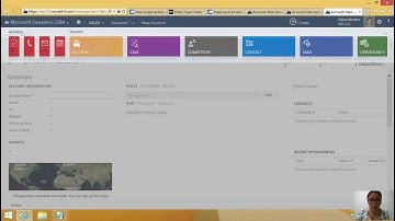 Quickly accessing a new CRM record form