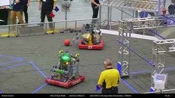 2022 FIMSTEIN S2M3 / FRC 27 / CLEAN ROBOT VIDEO