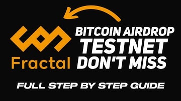 Fractal Bitcoin Testnet Full Guide, How to farm Fractal Airdrop,  Fractal Bitcoin Airdrop Testnet