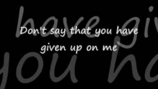 James Morrison - One last chance (lyrics)