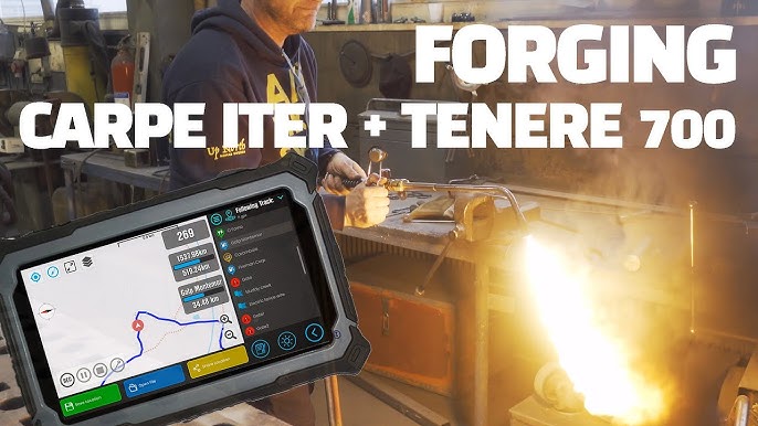 Carpe Iter: Sistema de navegación y tablet android para moto – Trail Dreamer