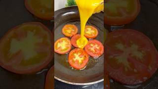 Cheesy Tomato Eggs #shorts #recipe #food