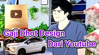 Penghasilan Dhot Design Dari Youtube