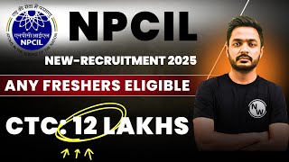 NPCIL Recruitment 2025 | CTC: 12Lakhs| NPCIL Jobs 2025 | NPCIL Vacancy 2025| NPCIL Notification 2025
