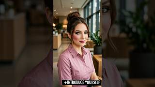 💫self introduction for interview✨introduce yourself in cabincrew interview#cabincrewjobs#sample#tips