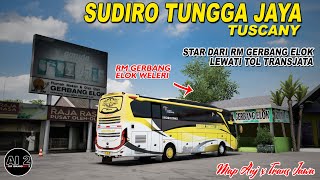 MBAH KECE MAKIN KECE !! 😎 STJ TUSCANY Star dari RM Gerbang Elok Lewati Trans Jawa || ETS2 screenshot 1