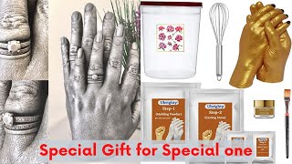 Couple hand casting | How to cast hands with casting kit | Special gift for special one