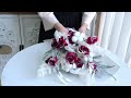 How to Wrap a  Rose Bouquet