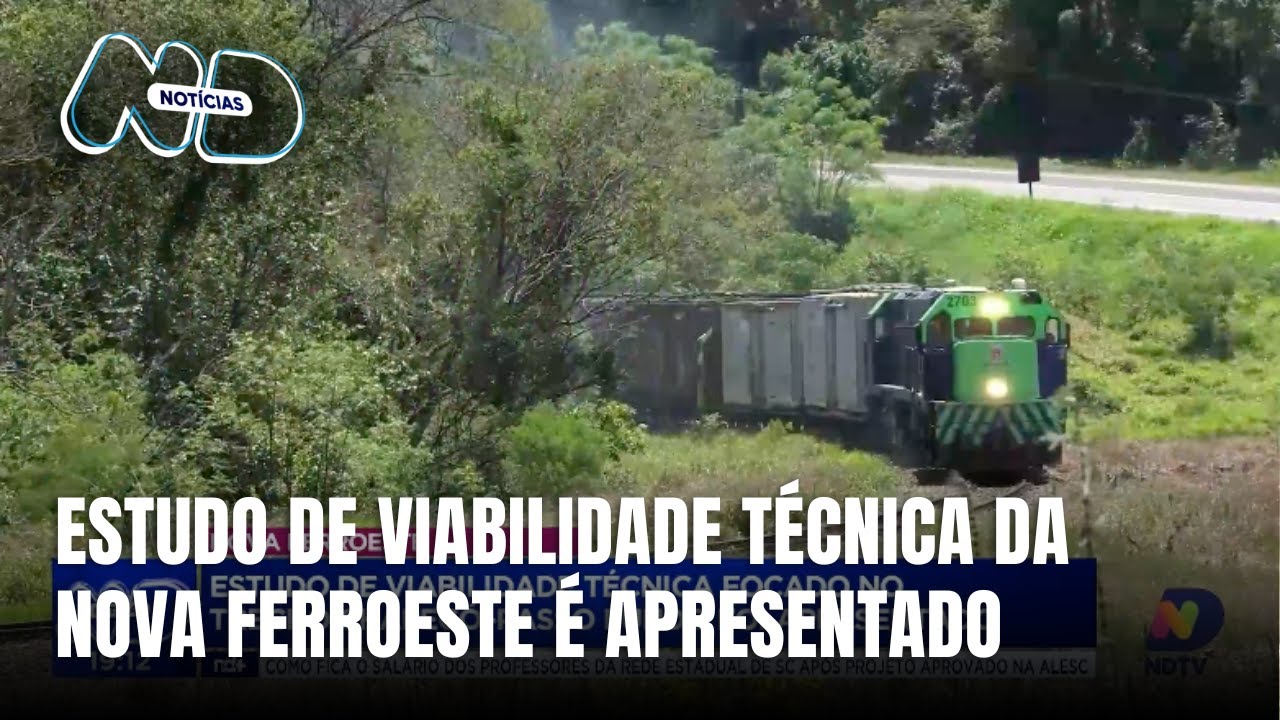 Estudo de viabilidade técnica da Nova Ferroeste entre Chapecó e Passo ...