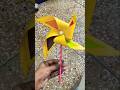 Paper Fan craft idea with straw \ Reuse craft idea#ytshorts #diy #gift #subscribe #support
