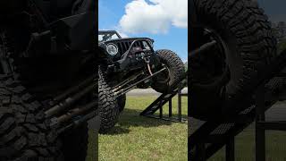 Testing The Flex Of The Mtm Tj rockcrawler jeep offroad builtnotbought
