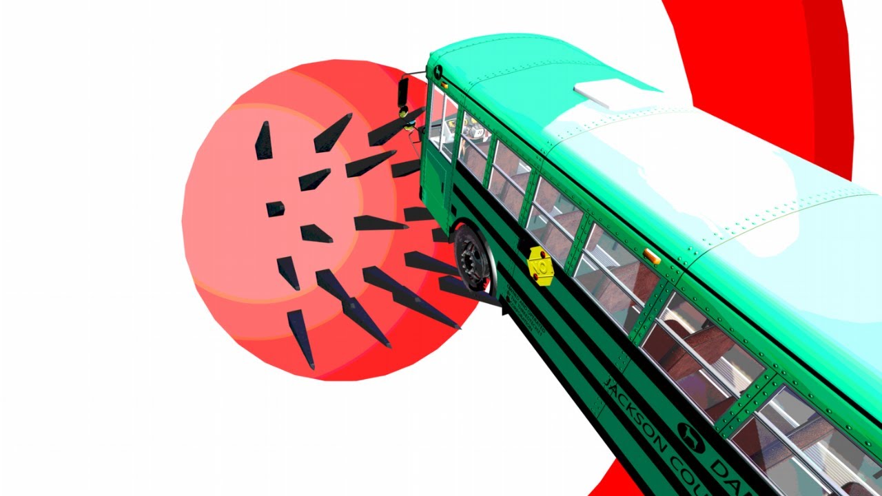 EPIC SCHOOL BUS CRASH 9 | 