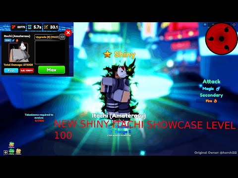 Legendary Itachi Showcase Anime Adventures - Roblox 