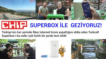 Turkcell Superbox ile geziyoruz, Fiber internet hızını test etmeye devam ediyoruz!