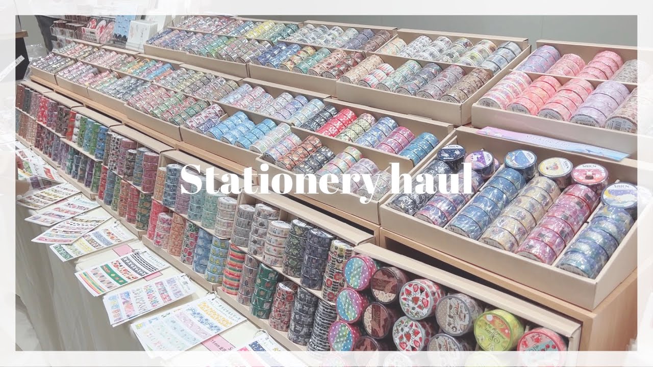 ［HAUL］✏️ 文具女子博購入品 DAY 2📖 | stationery haul