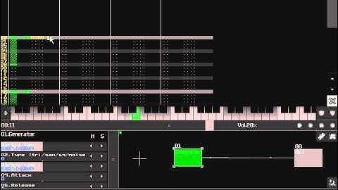 SunVox Tutorial Series Part 10 - Arpeggio Standard Effect