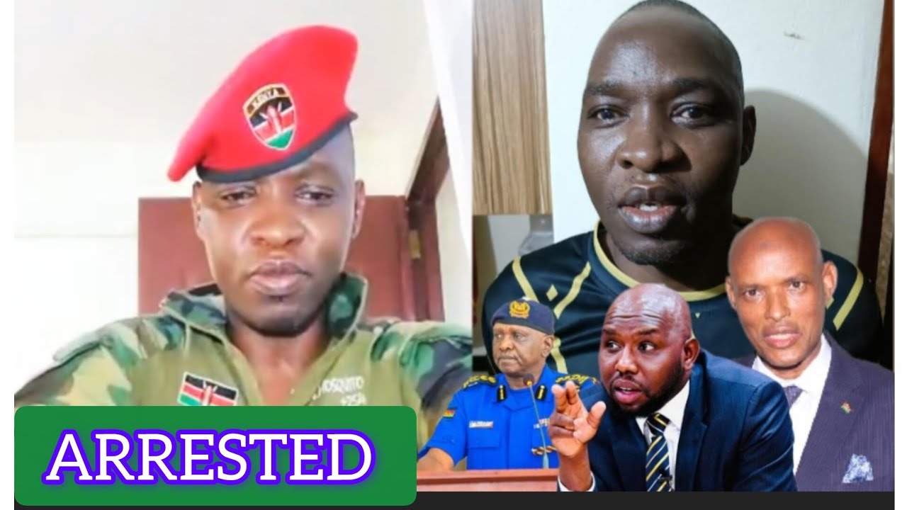 DRAMATIC ARREST!! IT TOOK DCI 6 HOURS TO ARREST FORMER KDF OVER ...