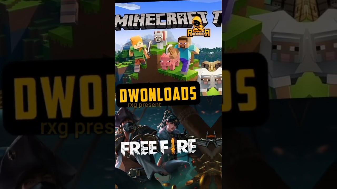 Freefire vs Minecraft vs PUBG vs other games 🔥 