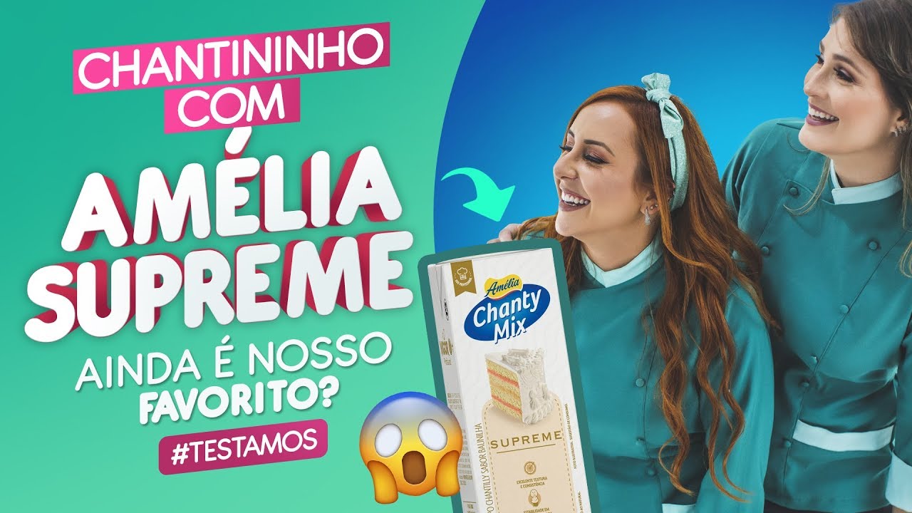 Chatininho com Chantilly Amélia Supreme | #Testamos