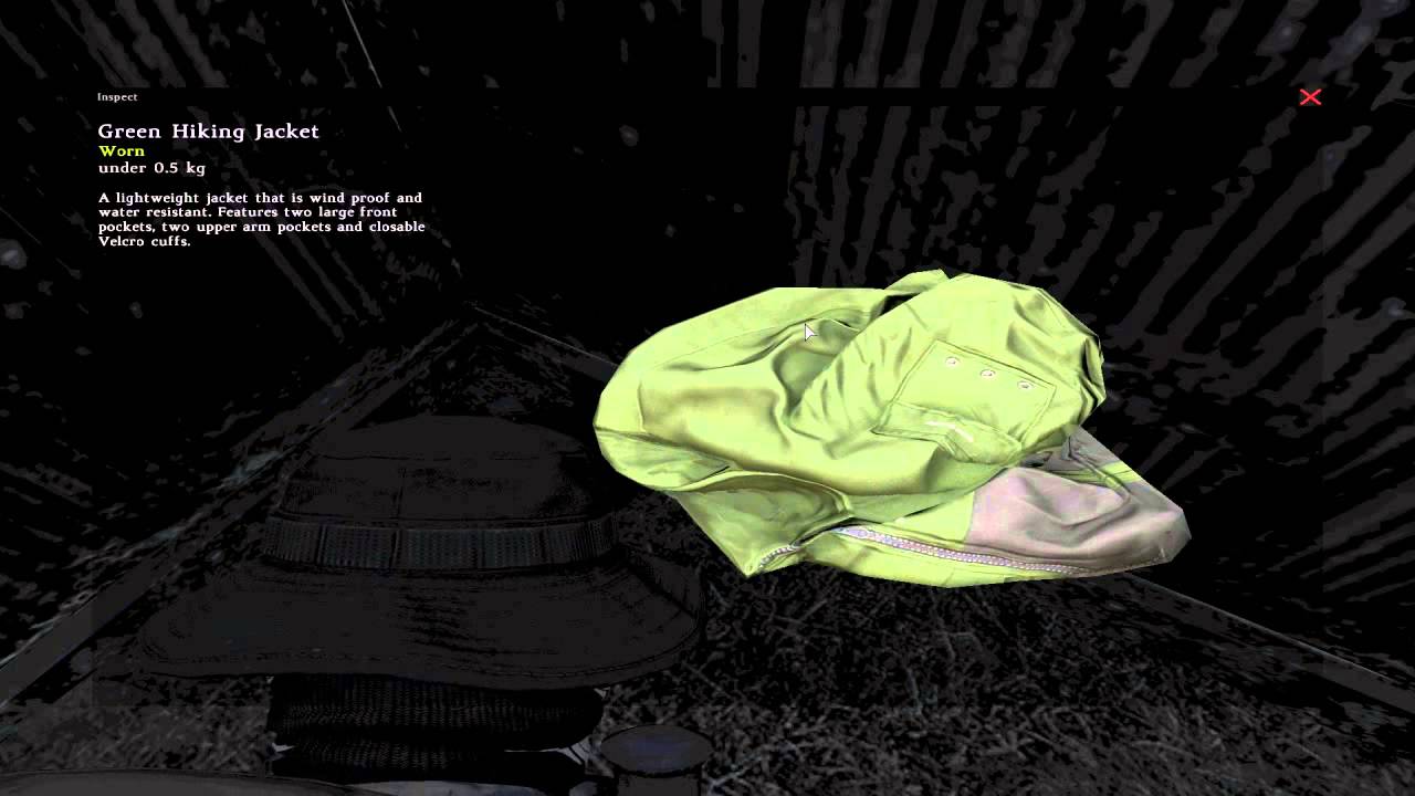 DayZ Standalone Green Hiking Jacket YouTube