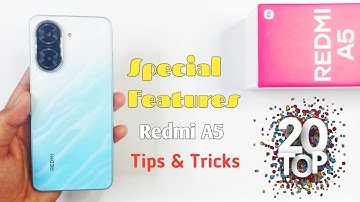 Xiaomi Redmi A5 | Top 20+ Special Features | Tou Need To Know | Tips & Tricks | Hidden Features