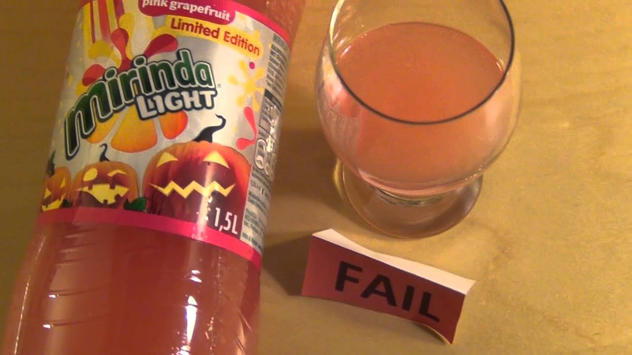 candy petřvald Mirinda light pink Grapefruit limited Edition