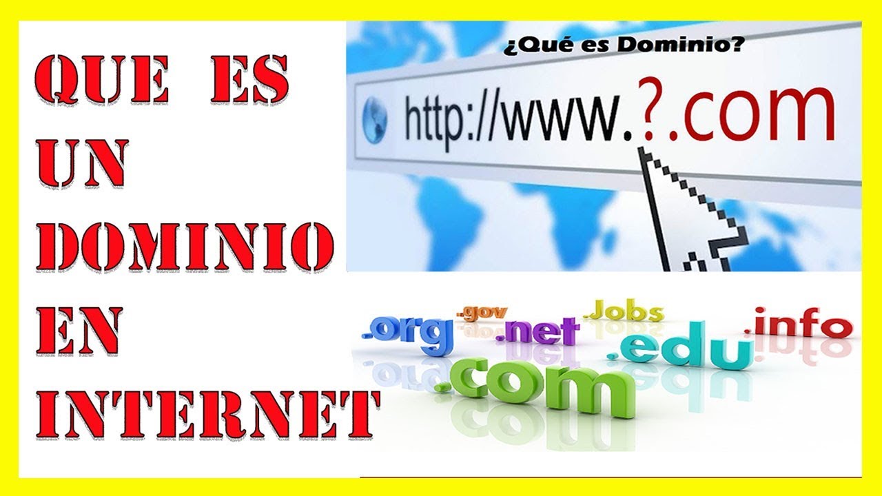 💻 Que es un DOMINIO WEB Y DONDE PUEDO COMPRAR YouTube 💻 Que es un DOMINIO WEB Y DONDE PUEDO COMPRAR YouTube