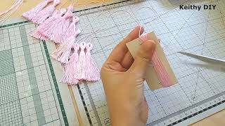 Como fazer Tassel com linha de Crochê DIY