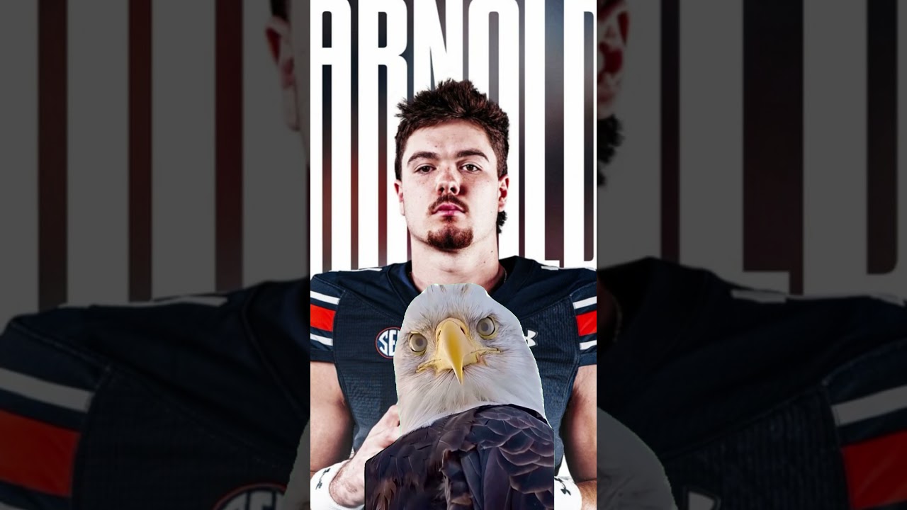 WATCH: Former 5-star quarterback Jackson Arnold has transferred from Oklahoma to Auburn. #auburn #wareagle
