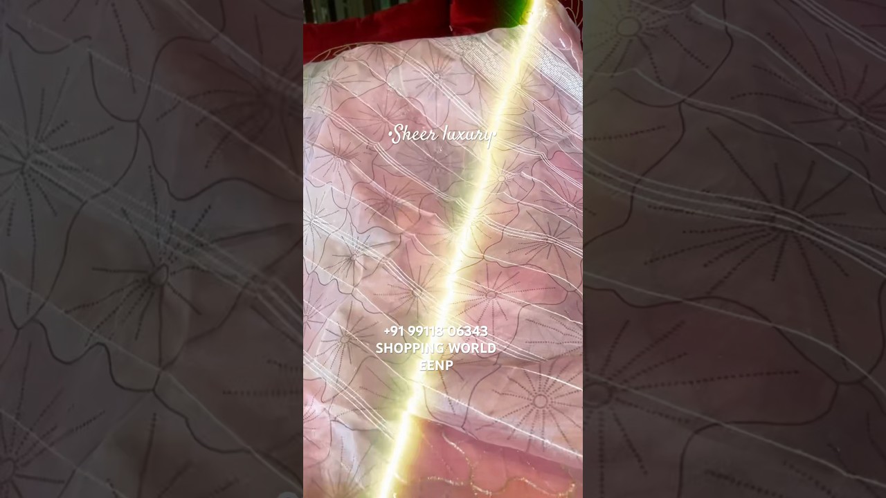 ASTONISHING BABY PINK UNSTITCHED SUIT IN SHOPPING WORLD 