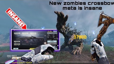 God like crossbow in codm zombies tutorial