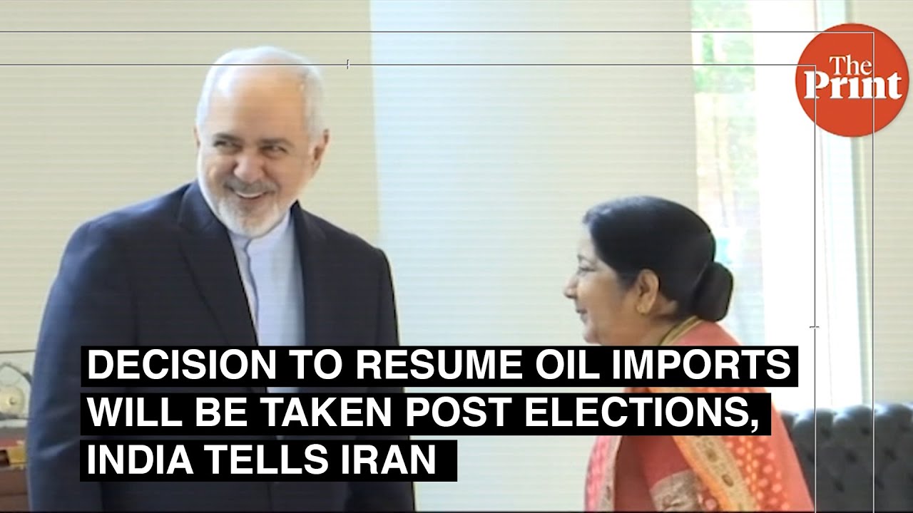 Decision to resume oil imports will be taken post elections, India tells Iran