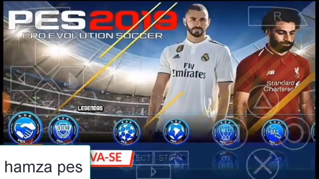 تحميل لعبة pes 2019 ppsspp ISO خراافية 💥💥😍😍😉 - YouTube